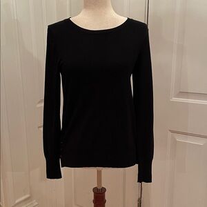Ann Taylor Black Knit Sweater